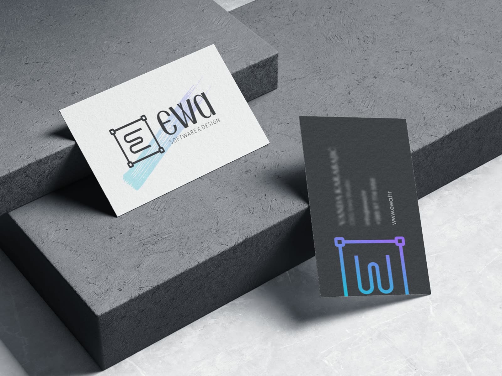 Marketing material design example